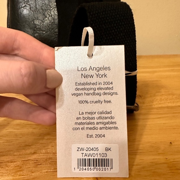 Black ALYSSA CrossBody Purse NWT - Picture 4 of 4